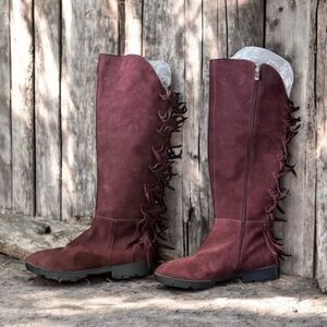 NWOT Catherine Malandrino Women’s Tavanie Fringe Boots